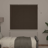 Żaluzja wenecka Ciemny brąz 160 x 150 cm 25 mm PVC