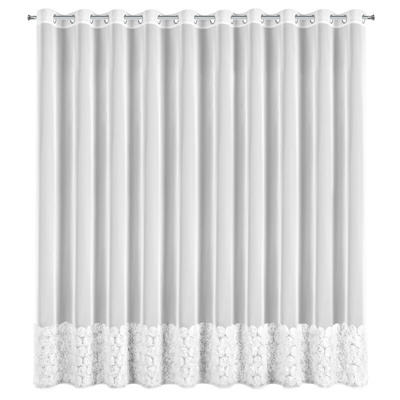 Firana Roses biała 350x250