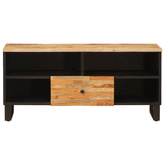 Szafka pod telewizor Brązowy 100 x 33 x 46 cm Drewno z mango