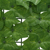 Parawan balkonowy z liśćmi zielony 300 x 100 cm