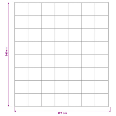 Zestaw kołdry 90% z gęsiego puchu FULDA 3 szt. 220 x 240 cm