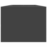 Kominek Czarny 160 x 45 x 35 cm Stal