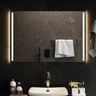 Lustro łazienkowe z LED, 90x60 cm vidaXL