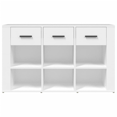 vidaXL Komoda, biała, 100x30x59,5 cm, materiał drewnopochodny