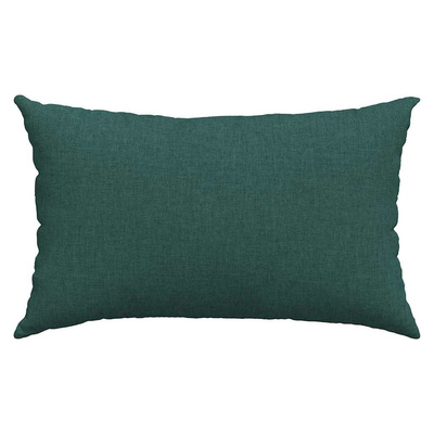 Poduszki na sofę 2 pcs Ciemna zieleń 50 x 30 cm tkanina