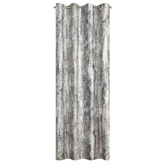 Zasłona Malia stalowa 140x250