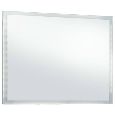 vidaXL Ścienne lustro łazienkowe z LED, 100 x 60 cm