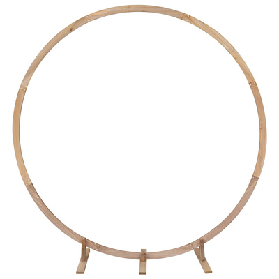 Łuk Ślubny Jasny Brąz 224 x 80 x 220 cm Lite drewno sosnowe