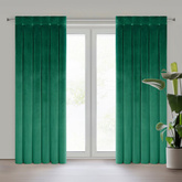 Zasłona Alita ciemnozielona 85x140