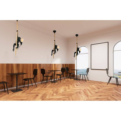 Lampa Wisząca Czarna Małpa Abruzzo Pino E27