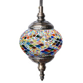 Lampa wisząca mozaikowa orientalne ULFN322A