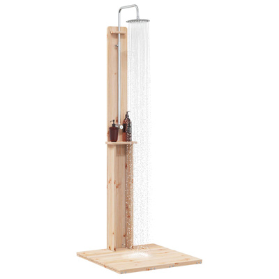Prysznic na zewnątrz 206 cm naturalny