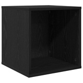 Pudełko na albumy winylowe Czarny dąb 37 x 36,5 x 38 cm