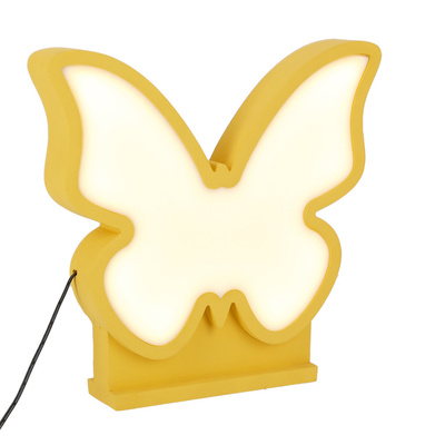BUTTERFLY  lampka stołowa dla dziecka LED IQ KIDS złoty