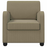 Fotel Khaki Welur