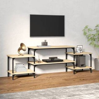 vidaXL Szafka pod TV, dąb sonoma, 157x35x52 cm
