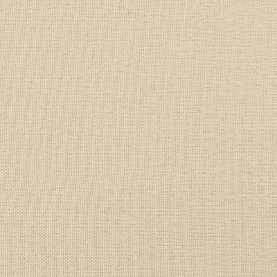 vidaXL Rozkładany fotel masujący, kremowy, obity tkaniną