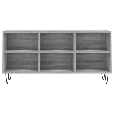 Szafka pod TV, szary dąb sonoma, 103,5x30x50 cm vidaXL