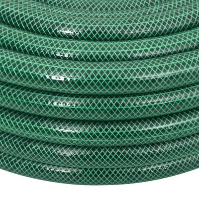 Wąż ogrodowy z zestawem złączek, zielony, 0,9", 50 m, PVC