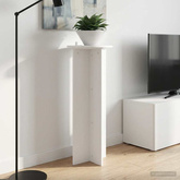 Stojak na rośliny 2 pcs Biały ?40 x 100 cm Drewno inżynieryjne