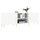 Szafka pod TV, biała, 150x30x50 cm, materiał drewnopochodny vidaXL