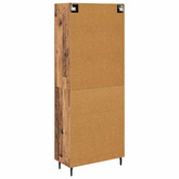 Highboard 2 szt. Stare drewno 69,5 x 34 x 180 cm