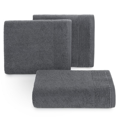 Ręcznik Lari stalowy 70x140