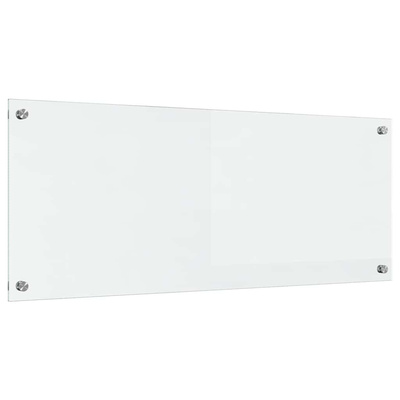 Panel kuchenny przezroczysty 100 x 40 cm szkło hartowane