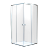 Kabina natrysk. kwadrat.parla 80x80 prof.chrom szkło clear AK-48-185-O Invena