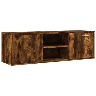 Szafka pod TV, przydymiony dąb, 120x34x37 cm vidaXL