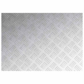 Stopień Prostokątny 4 pcs Srebrny 70 x 50 cm Aluminium