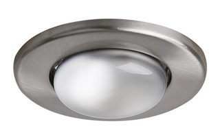 Oprawa stropowa satyna nikiel okrągła OZS-01 2406676