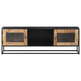vidaXL Szafka pod TV, 120x30x40 cm, surowe drewno mango