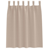 Firany blackout z kółkami 2 pcs Ciemnoszary 140 x 140 cm