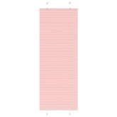 Roleta plisowana różowa 75x200 cm Szerokość tkaniny 74,4 cm