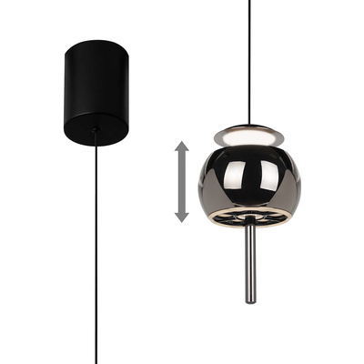 Lampa Pendant Czarny Chrome ULFN378 ULFN378 Unilight