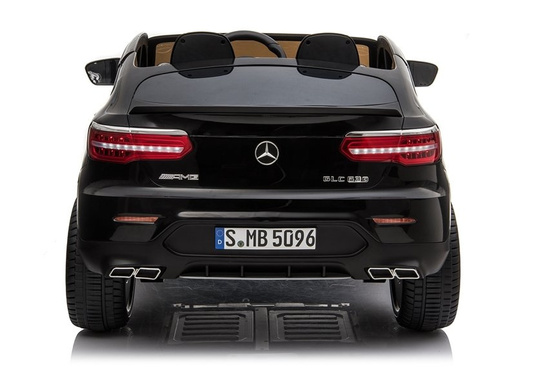 Auto na Akumulator Mercedes GLC 63S Dwuosobowy LED MP3 Czarny Lakierowany