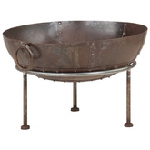 vidaXL Palenisko rustykalne, Ø 60 cm, żelazne