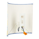 Lampa ścienna kinkiet 1X40W E14 niebiesko/pomarańczowy MAJA 20-80304