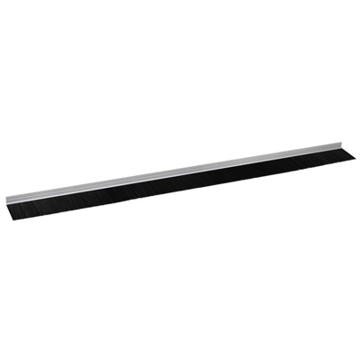 Szczotki uszczelniające do drzwi samoprzylepne 6 szt. 100 cm
