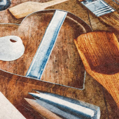 vidaXL Dywanik kuchenny, kolorowy, 60x180 cm, antypoślizgowy