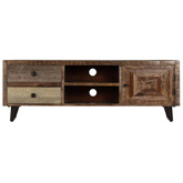 Szafka pod TV, 118x30x40 cm, lite drewno mango vidaXL