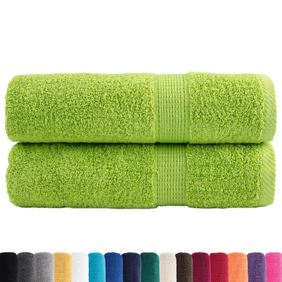 Ręczniki premium SOLUND, 2 szt., zielone, 50x100 cm, 600 g/cm?