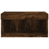 vidaXL Szafka pod TV, z LED, kolor przydymiony dąb, 60x30x30 cm