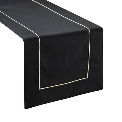 Bieżnik Dorita czarny 40x180