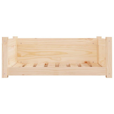 vidaXL Legowisko dla psa, 75,5x55,5x28 cm, lite drewno sosnowe wariant 4