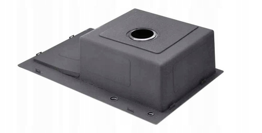 Zlewozmywak stalowy Irma inox prawy