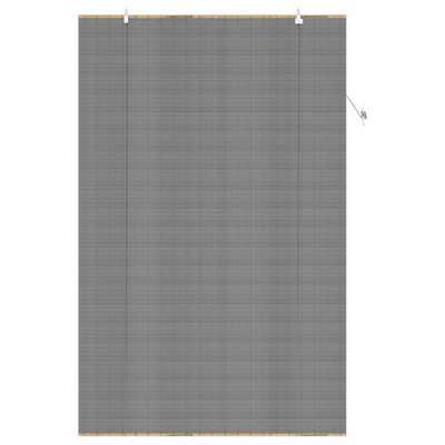 Roleta Szary 130 x 220 cm Bambus