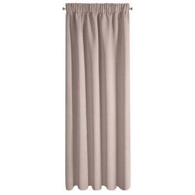 Zasłona Parisa pudrowy róż 140x270