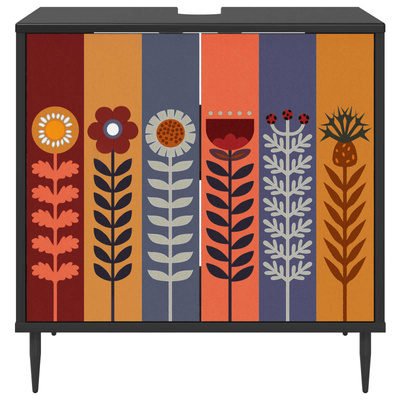 Szafka Łazienkowa ESSEN Czarny dąb 60 x 40 x 61 cm